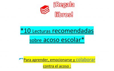 10 Lecturas recomendadas sobre acoso escolar